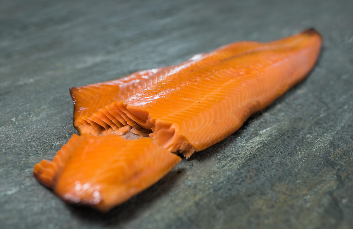 500g Cold Smoked Slice Mount Cook Alpine Salmon Freshwater King Salmon New Zealand