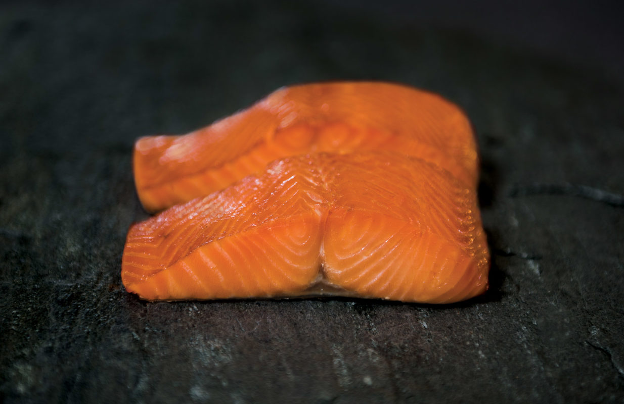 500g Cold Smoked Slice Mount Cook Alpine Salmon Freshwater King Salmon New Zealand