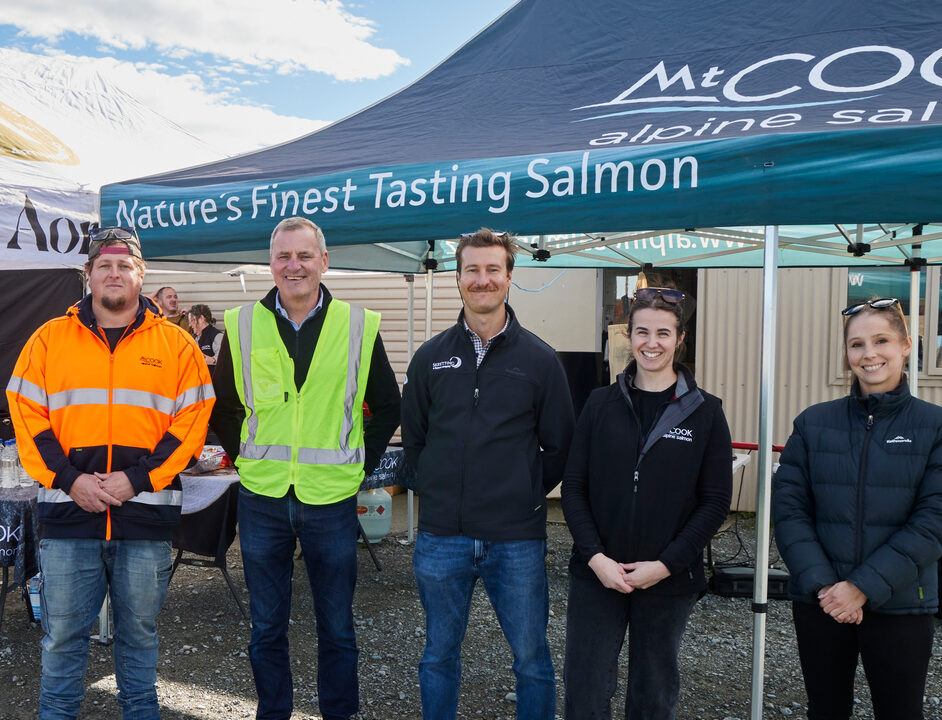 Mt Cook Alpine Salmon Community Open Day 2026 on the Farm